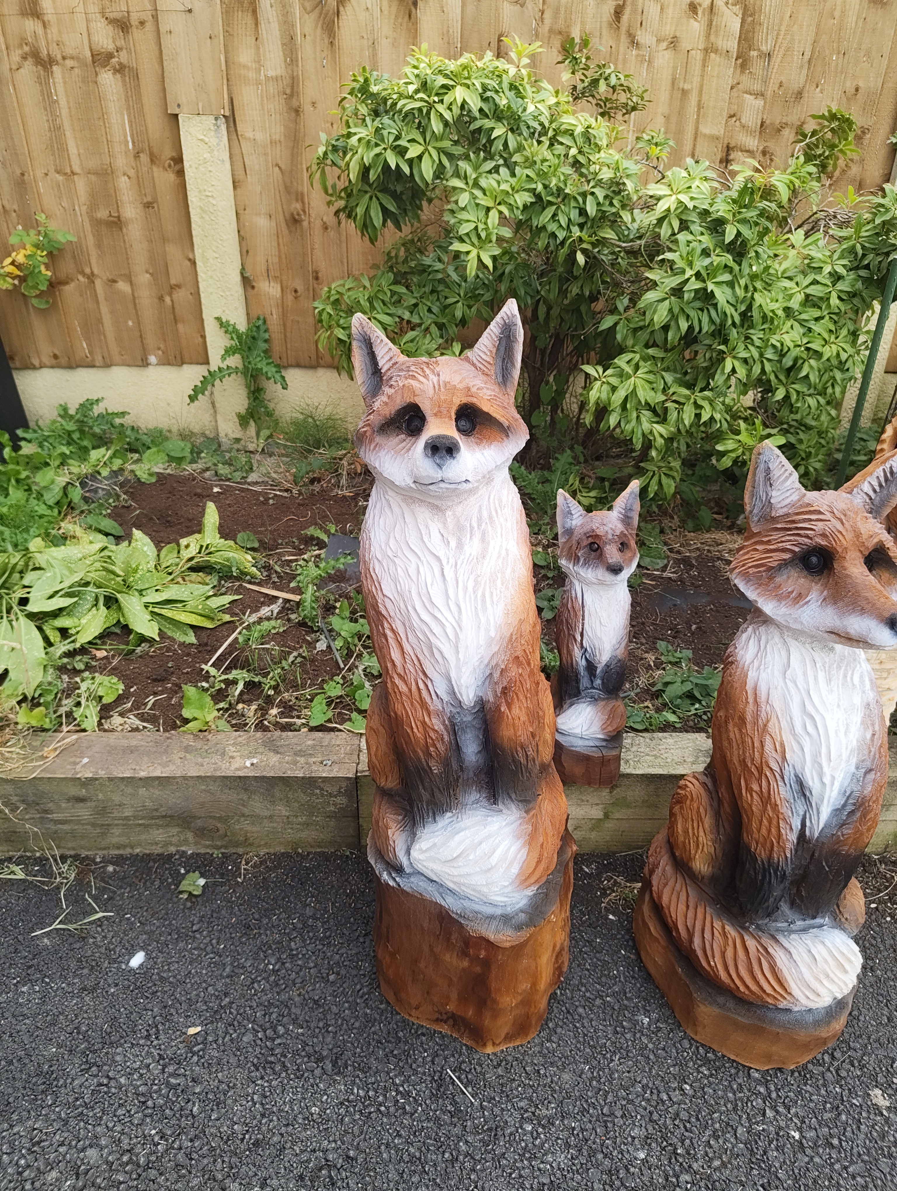 Large red fox 85 cm